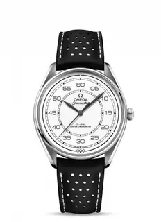 Omega Seamaster Master Co-Axial 39.5 Olympic Timekeeper Stainless Steel / White / Black