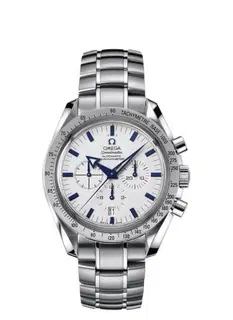 Omega Speedmaster Broad Arrow Stainless Steel / White / Bracelet