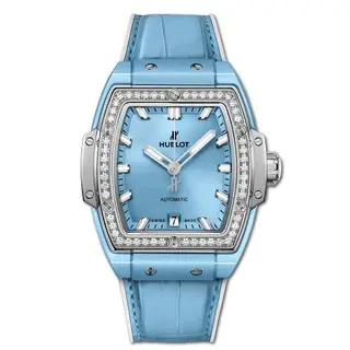Hublot Spirit of Big Bang 39 Light Blue Ceramic / Titanium / Diamonds