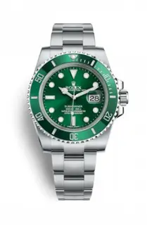 Rolex Submariner Date Stainless Steel / Green / Cerachom