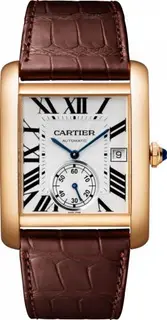 Cartier Tank MC 34.3 Pink Gold / Silver