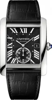 Cartier Tank MC 34.3 Stainless Steel / Black