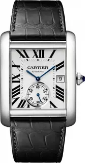 Cartier Tank MC 34.3 Stainless Steel / Silver