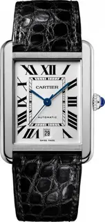 Cartier Tank Solo Automatic Stainless Steel / Silver
