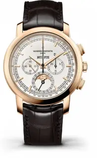Vacheron Constantin Traditionnelle Chronograph Perpetual Calendar Pink Gold / Silver