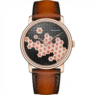 Blancpain Villeret 8 Jours Manuelle Red Gold / Unique Piece / Cherry Blossom