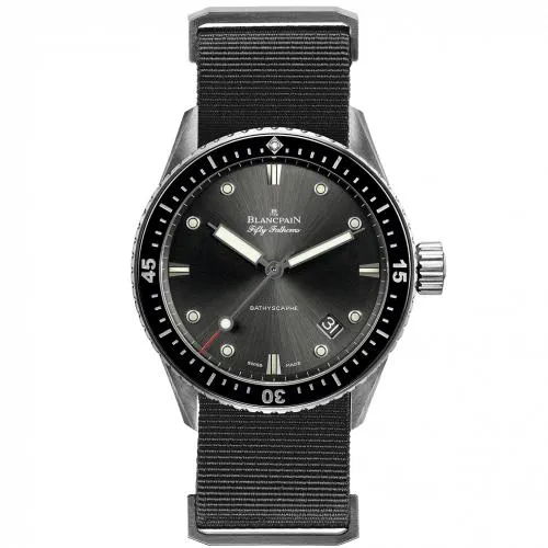Blancpain Fifty Fathoms Bathyscaphe Stainless Steel 5000-1110-NABA