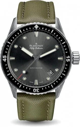 Blancpain Fifty Fathoms Bathyscaphe Stainless Steel 5000-1110-K52A