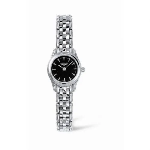 Longines Flagship 20 Quartz Stainless Steel Black L4.215.4.52.6