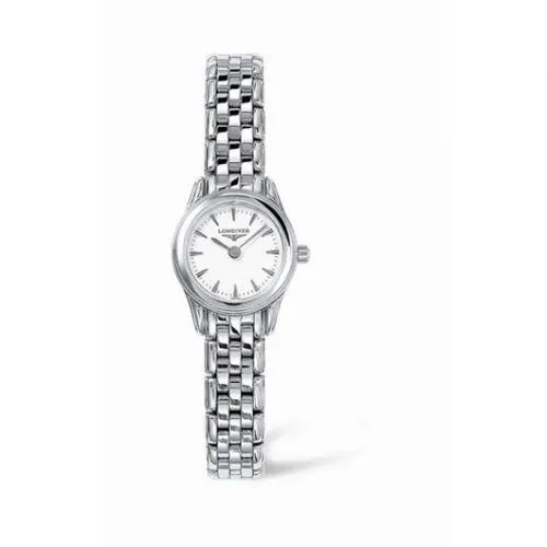 Longines Flagship 20 Quartz Stainless Steel White L4.215.4.12.6