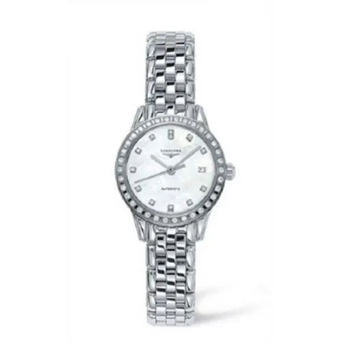 Longines Flagship 26 Automatic Diamond Bezel MOP L4.274.0.87.6