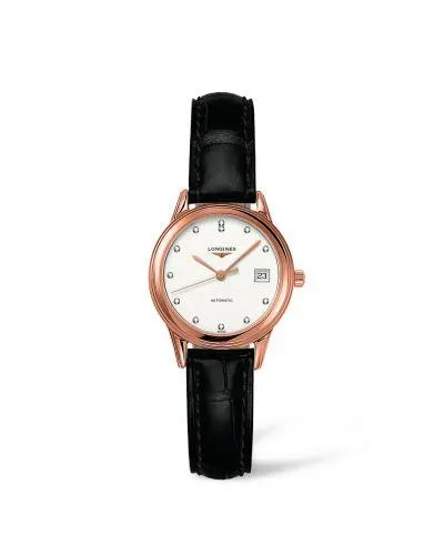 Longines Flagship 26 Automatic Pink Gold Diamond L4.274.8.27.2