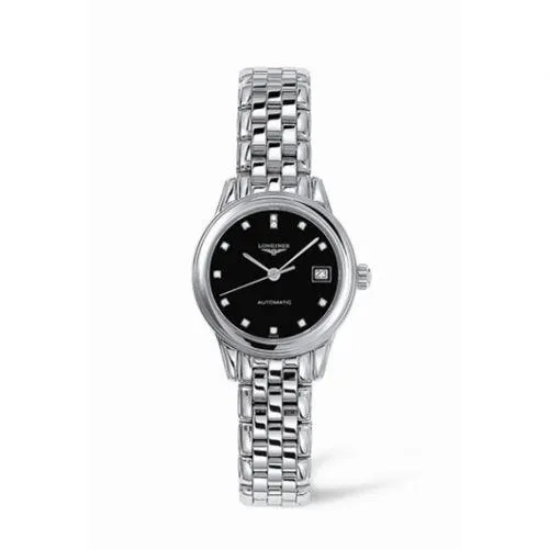 Longines Flagship 26 Automatic Stainless Steel Black Diamond L4.274.4.57.6