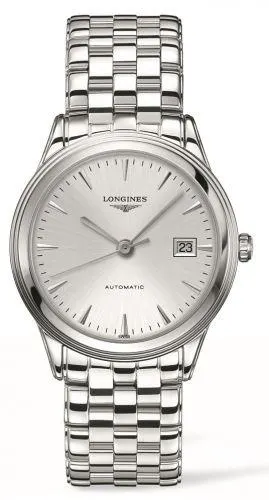 Longines Flagship 38.5 Silver L4.874.4.72.6