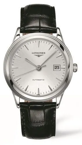 Longines Flagship 38.5 Silver L4.874.4.72.2