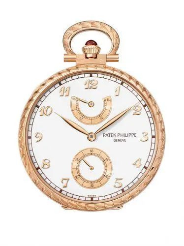 Patek Philippe Pocket Watch Lepine Power Reserve Rose Gold 982/179R