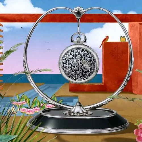 Patek Philippe Pocket Watch Lepine White Gold 992/146G
