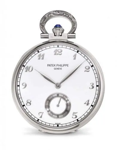 Patek Philippe Pocket Watch Lepine White Gold 992/111G