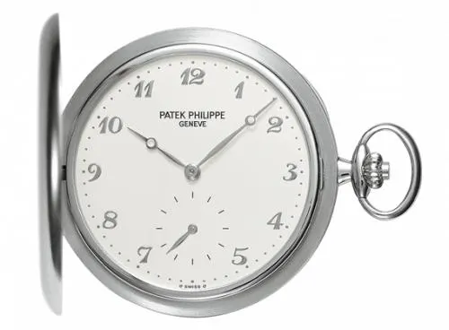 Patek Philippe Pocket Watch Savonette White Gold 980G-010