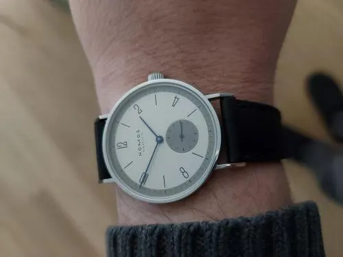 Nomos Glashütte Tangente Lange Dial 101-Lange