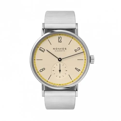 Nomos Glashütte Tangomat A Century of Bauhaus Yellow 601.S12
